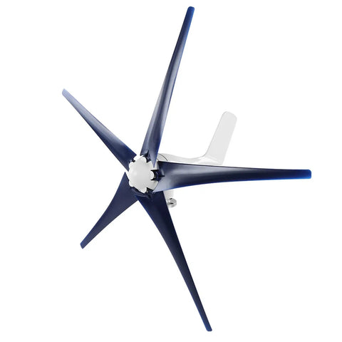 1600W Off Grid Wind Turbine Generator With 5 Blades And 24V System Low Noise Permanent Magnet Turbine For Residential Renewable Energy