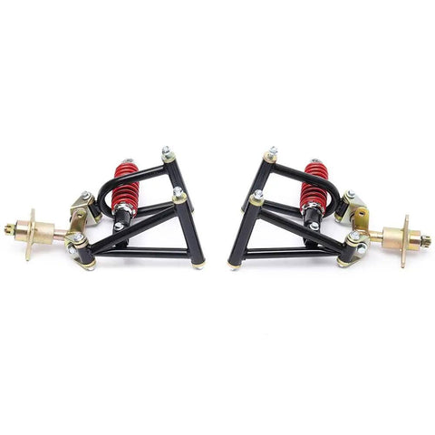 Front Suspension Swingarm Assembly Kit For DIY ATVs Go Karts Buggy And Quad Projects With 195mm And 220mm Upper And Lower Swingarms