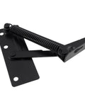 80 Degree Foldable Lifting Bracket Hardware For Storage Box Flip Up Spring Hinges, black metal hinge with spring