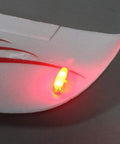 Rechargeable RC Plane LED Light Kit With Red Green White Flashing Lights for Jet Airplane Fixed Wing Aircraft on wing
