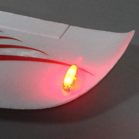 Rechargeable RC Plane LED Light Kit With Red Green White Flashing Lights for Jet Airplane Fixed Wing Aircraft on wing