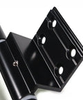 Close-up of heavy duty aluminum alloy casement sliding window hinge for cabinets closets furniture doors, thickened and durable