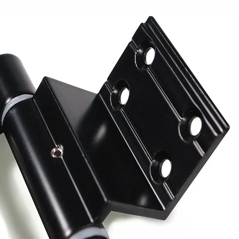Close-up of heavy duty aluminum alloy casement sliding window hinge for cabinets closets furniture doors, thickened and durable