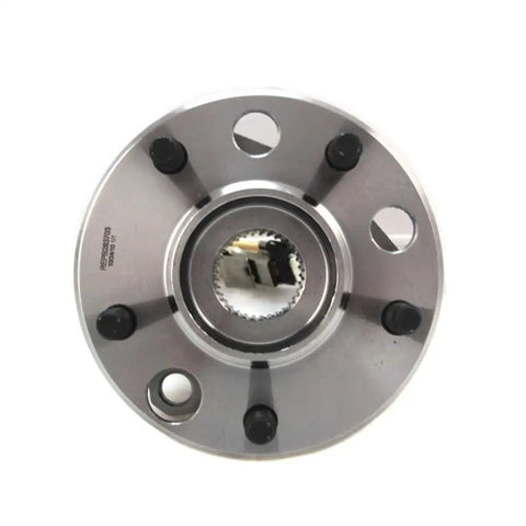 Top view of Beefed Up Buick LeSabre 1992 Front Wheel Hub Assembly, 5x4.53 bolt pattern, 33 spline, replacement part 513087.