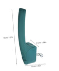 Solestre Heavy Duty Replacement Handle For Commercial Kitchen Equipment Drying Box Oven Door Grip side view with dimensions