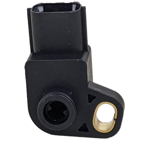 Throttle Position Sensor TPS Air Flow Valve OEM Style Fit For 168cc 170cc 200cc GY6 Scooters And Mopeds Including Jonway Cougar Clash Force 200 EFI Gator 200 Tank GY6 Engines For Precise Idle And Smooth Acceleration. black plastic TPS sensor with mounting hole