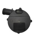 Top Shelf Heavy Duty Engine Auxiliary Water Pump 13592753 for Chevy Bolt EV shown from above, featuring a sleek black design.