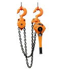 Solid Hand Operated Chain Hoist With 1.6 Ton Lifting Power And 15 Meter Lift Height for heavy lifting in garages.