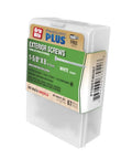 Box of PrimeGuard Plus Exterior Deck Screws For Outdoor Projects With Bugle Head And T25 Star Drive Coarse Thread Wood Screws 8 X 1-5/8 Inch White 67 Count