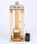 Hands-On DIY Electric Elevator Lift Kit For Kids Science And STEM Learning, Wooden Model For Self Assembly, Fun Educational Engineering Toy That Teaches Lifting, Pulley Systems, And Creative Problem Solving, wooden elevator kit with remote