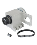 Heavy Duty Cnc Rotary Axis Four Axis Attachment With Er32 Collet Chuck And 65Mm Center Height for woodworking engraving machines, featuring solid metal construction.