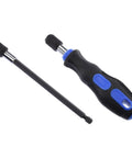 Wire Brush Drill Attachments With One Quarter Inch Hex Shank For Power Drill Or Die Grinder Rubber Handle and Extension