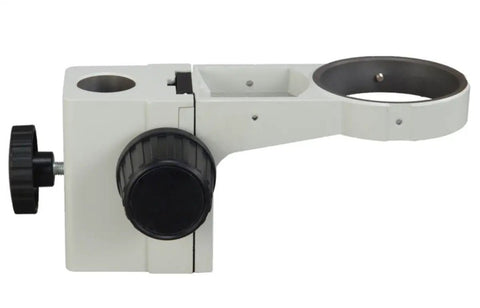 Stereo Microscope Focusing Rack With Standard 76mm Mounting, 3-Inch Focusing Holder, Pro Grade Vertical Travel, Tough Adjustable Positioning For Lab Gear, Education And Research Use, side view