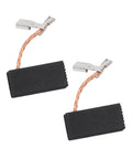 Rock Solid Carbon Brush Set with Wired Springs to Restore Power and Smooth Operation in DWP611 and PK450PK Tools, 2 pack, graphite material.