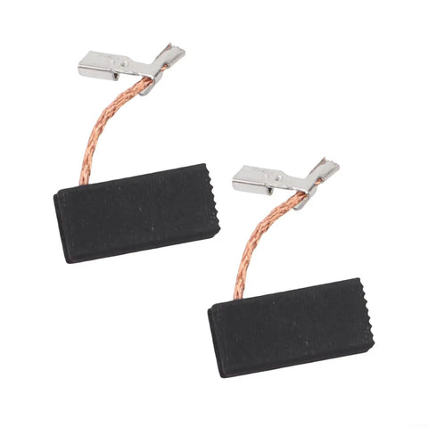 Rock Solid Carbon Brush Set with Wired Springs to Restore Power and Smooth Operation in DWP611 and PK450PK Tools, 2 pack, graphite material.