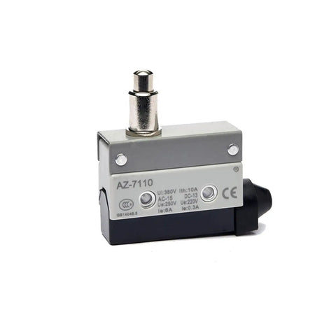 Travel Limit Switch With Redundant No-Nonsense Quick-Acting Micro Switch For Machinery Halt, AZ-7166 silver contact type shown