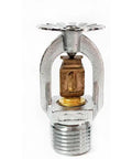 Top Shelf 74 Degree Fire Sprinkler Head For Hospital And Warehouse Safety Heavy Duty Pendant Type Fire Suppression System DN15 Thread showing detailed metal design.