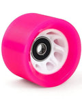 Pink wheel from 8 Pack PU Roller Skate Wheels 58x39mm For Double Row Quad Skates Replacement Wheels 82A 90A 92A 95A