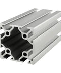 25 Series 50x50 T-Slot Aluminum Extrusion For DIY Builds, 6063-T6 Anodized Clear Finish, 50mm Square Profile, 80/20 Style Linear Rail Bar, A True Workhorse For Custom Machines, CNC Guides, And Modular Framing, 305mm Length. 50x50mm aluminum T-slot extrusion, clear anodized