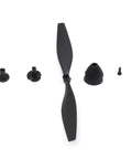 RC Spare Propellers With Savers And Adapters For TR-C385 4-Channel RC Airplane And TR-C285G Carbon Fiber Replacement Propeller Set
