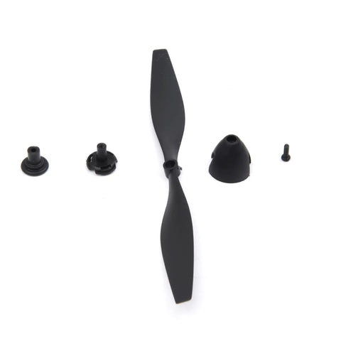 RC Spare Propellers With Savers And Adapters For TR-C385 4-Channel RC Airplane And TR-C285G Carbon Fiber Replacement Propeller Set