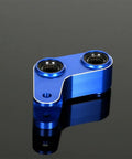 1.5 Inch Rear Drop Link Kit for Dirt Bikes, 40mm Lowering Link, CNC Aluminum, Blue Finish, Race Ready, Fits YZ125, YZ125X, YZ250, YZ250X, YZ250F, YZ450F, WR250F, WR450F Ready To Install, blue CNC aluminum lowering link