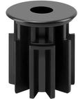 Heavy Duty Boat Seat Pedestal Bushing Adapter For Hi Lo Two And Three Eighths Inch Post Replacement, black marine plastic