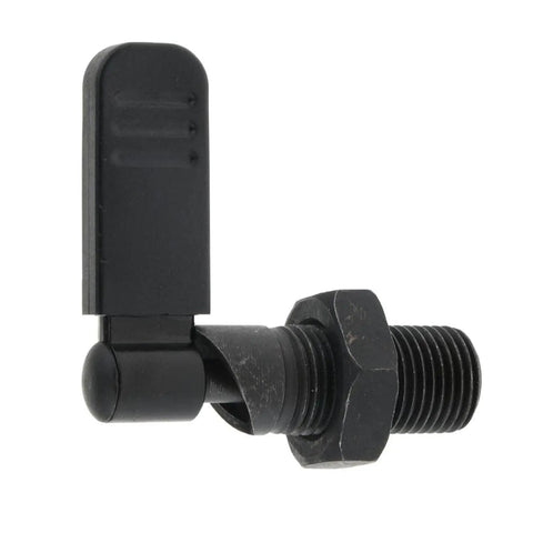 Quick Release Spring Loaded Latch Pin With Lock Nut For Easy Inserting And Extracting Pins, Keeps Workpieces Tight No Fuss, Black M16x10mm