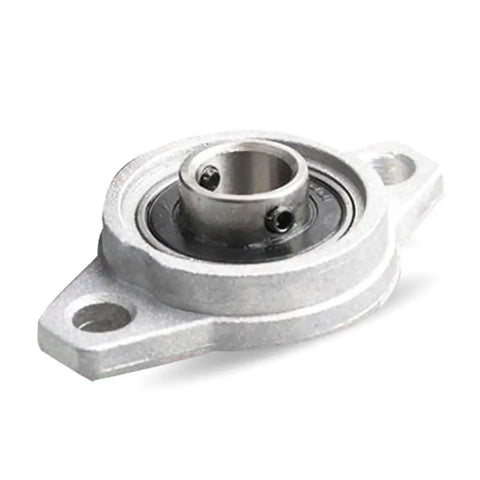 Heavy Duty Self Aligning Pillow Block Bearing Zinc Alloy Housing Insert For Linear Motion Thrust Load Support Sizes Eight To Seventeen Millimeter