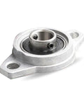 Zinc Alloy Pillow Block Bearing Self Aligning Mounted Housing Insert Linear Shaft Thrust 8 To 20 Mm Rock Solid Stability And Durability For Pros Ensures Smooth Alignment And Zero Noise Guaranteed Quality Top Tier, angled view
