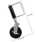 Beefy Heavy Duty Adjustable Gate Wheel With Rubber Caster And Iron Plate For Commercial And Residential Fence Gates Smooth Easy Movement And Shock Absorbing Support With Quiet Operation 70kg Load
