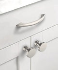 10 Pack 3 Inch Cabinet Handles Brushed Satin Nickel Zinc Alloy Pulls For Kitchen Cabinets