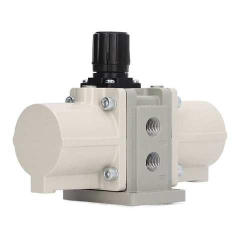 Gas Booster Pump Kit With Filter Screen And Pneumatic Pressurized Valve For Air Pressure Boosting, Pro Grade Heavy Duty Build