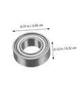 Top Mounted Router Bit Bearing Replacement Kit For Woodworking, Pro Grade Precision Milling, Easy Install, single bearing dimensions