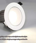 ELUKHT 13-PackRetrofit LED Recessed Light and LED Downlight 7W,10W,12W,15WWhite Retrofit LED Recessed Lighting Ceiling Lights 3.5/4 Inch round light with aluminum body.