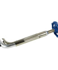 Universal Fire Sprinkler Shut Off Tools Dead Simple Emergency Sprinkler Head Wrenches, blue rubber handle and metal shaft.