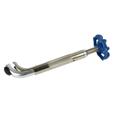 Universal Fire Sprinkler Shut Off Tools Dead Simple Emergency Sprinkler Head Wrenches, blue rubber handle and metal shaft.