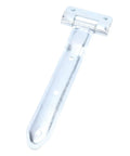 12 Inch Offset Bent Strap Hinge For RV Enclosed Cargo Trailer Doors, beefy heavy duty metal hardware, top view