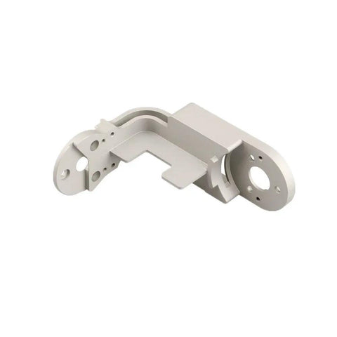 Replacement Gimbal Yaw Arm and Flat Ribbon Cable for DJI Phantom 4 Pro Drone, CNC Machined Aircraft Grade Aluminum Silver Finish