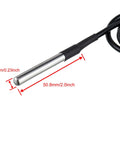 DS18B20 Temperature Sensor Module Kit With Waterproof Stainless Steel Probe For Raspberry Pi GPIO measuring device close-up