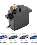 Beefed Up Micro Metal Gear RC Servo Upgrade compatible with 1/18 to 1/12 scale Arrma and Losi RC trucks and buggies