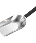Stainless Steel Square Garden Shovel Hand Tool For Transplanting Weeding And Planting Compact 11.8 Inch Trowel with black handle