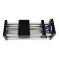 Rock Solid CNC Linear Guide Rail Motion Slide Table 350mm With 1204 Ball Screw Actuator Module For DIYers And Pros 3D Printer Component Heavy Duty Precision Motion System, front view
