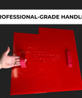 Slate Stone Concrete Stamps Mats Set Of 5 24 By 24 Inches Made In USA Durable Polyurethane With Flexible Handles