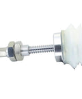 Industrial Vacuum Chuck Pneumatic Suction Cup For Heavy Lifting Industrial Manipulator System ZPT100 125HBNJ side view with aluminum and rubber materials.