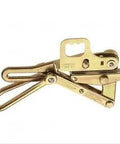 Hot-Line Grip For Bare And Insulated Conductors Fits 0.31 To 0.53 Inch Cable Diameter Automatic Latch Secures Wire After Stick Is Removed No Springs Made In USA Model 1656-30H Chicago Grip For Electricians, side view