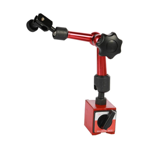 Dial Indicator With Magnetic Handle And Bore Gauge Kit For Pro Grade Precision, red magnetic stand base for shop bench