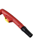 IPT-60 PT60 Plasma Cutter Torch Head Body Replacement For IPT-60 PT60 Machines OEM Style Red Torch Assembly, side view