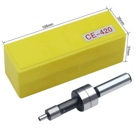 Three Piece Mechanical Touch Point Sensor Kit For Milling Machines with metal finder and yellow storage box