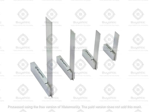 Machinist Try Square Set Of Four Sizes For Woodworking And Metalworking DIY Right Angle Measuring Tool For Precise Corners
